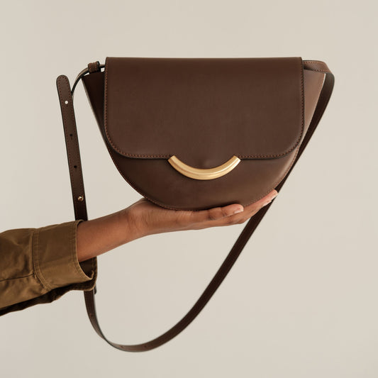 Sleek Brown Bag